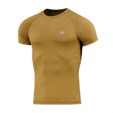 M-Tac T-shirt Ultra Light Polartec, valmistettu kevyestä Power Dry®-materiaalista, ihanteellinen harjoitteluun ja päivittäiseen käyttöön, tan-värinen.