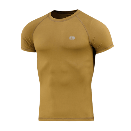 M-Tac T-shirt Ultra Light Polartec, valmistettu kevyestä Power Dry®-materiaalista, ihanteellinen harjoitteluun ja päivittäiseen käyttöön, tan-värinen.