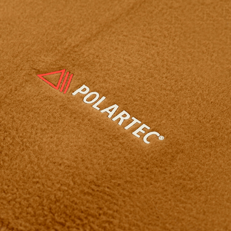 M-Tac Tube Scarf Polartec ruskeana Polartec® Micro Series fleece -materiaalista, sopii ulkoiluun kylmällä säällä.
