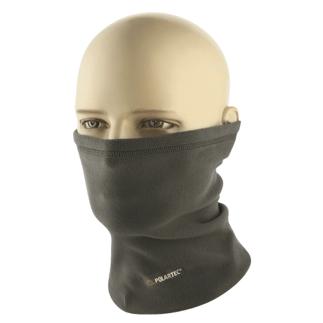 M-Tac Tube Scarf Polartec monitoiminen fleece-kauluri, sopii ulkoiluun ja kylmiin sesonkeihin, esitetty mannekiinilla.