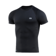 M-Tac T-paita Ultra Light Polartec musta, ihanteellinen harjoitteluun ja ulkoiluun, hikiä siirtävä ja anatominen istuvuus, Polartec® Power Dry®.