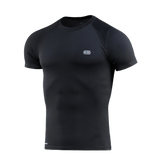 M-Tac T-paita Ultra Light Polartec musta, ihanteellinen harjoitteluun ja ulkoiluun, hikiä siirtävä ja anatominen istuvuus, Polartec® Power Dry®.