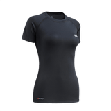 M-Tac T-shirt Ultra Light Polartec Lady musta, nopeasti kuivuva ja hengittävä Power Dry®-materiaali.