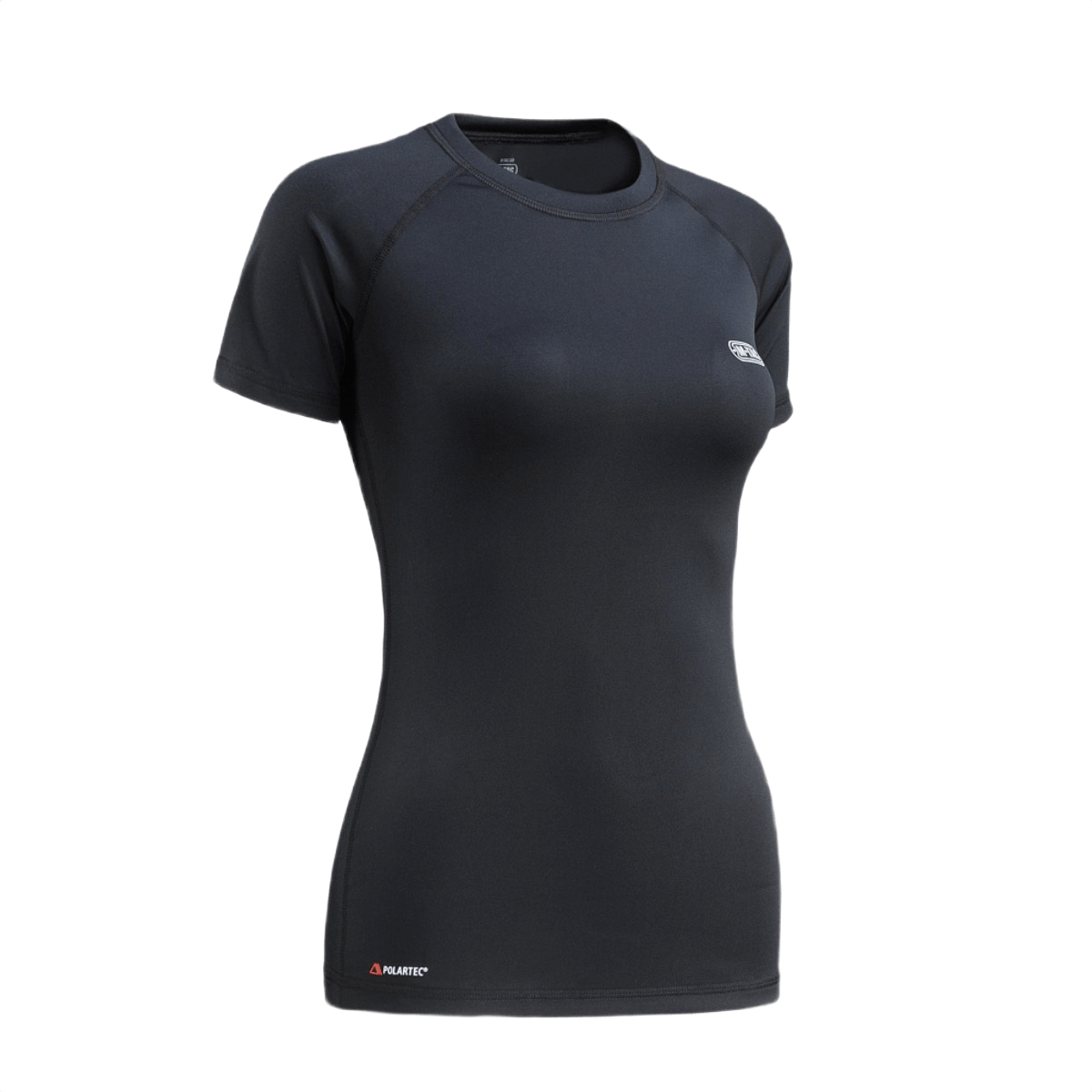 M-Tac T-shirt Ultra Light Polartec Lady musta, nopeasti kuivuva ja hengittävä Power Dry®-materiaali.