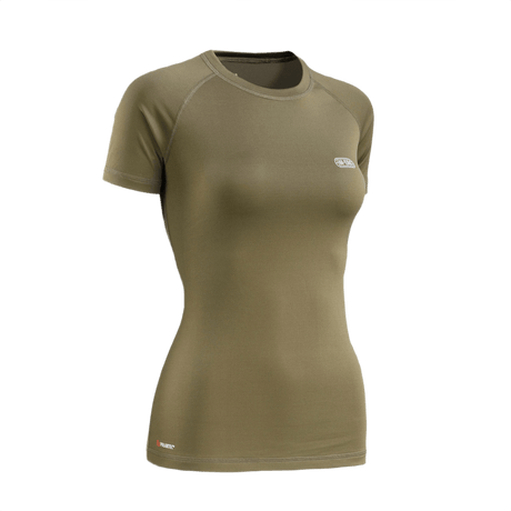 M-Tac T-shirt Ultra Light Polartec Lady kevyestä Power Dry®-materiaalista, hypoallergeeninen ja hengittävä, anatominen naisten malli.