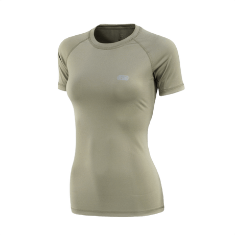 M-Tac T-shirt Ultra Light Polartec Lady vaaleanruskea, hengittävä ja nopeasti kuivuva Power Dry®-materiaali, suunniteltu treeniin ja arkeen.
