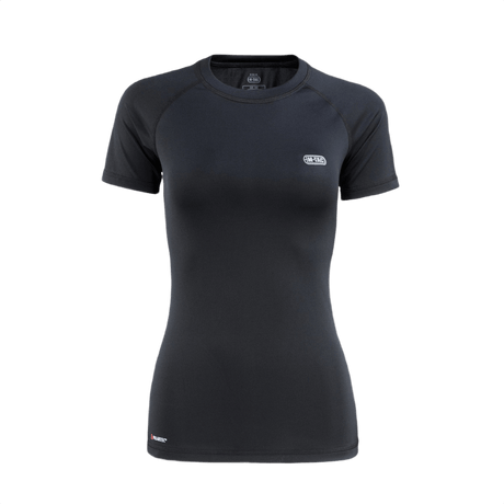 M-Tac T-shirt Ultra Light Polartec Lady treeniin, juoksuun ja aktiiviseen vapaa-aikaan, valmistettu kevyestä, joustavasta ja hengittävästä Power Dry®-materiaalista.
