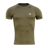 Oliivinvihreä M-Tac T-paita Ultra Light Polartec valmistettu Power Dry® -materiaalista, hikiä siirtävä ja nopeasti kuivuva.