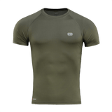 M-Tac T-paita Ultra Light Polartec oliivinvihreä, hikiä siirtävä Power Dry® -materiaali, sopiva harjoitteluun ja ulkoiluun.