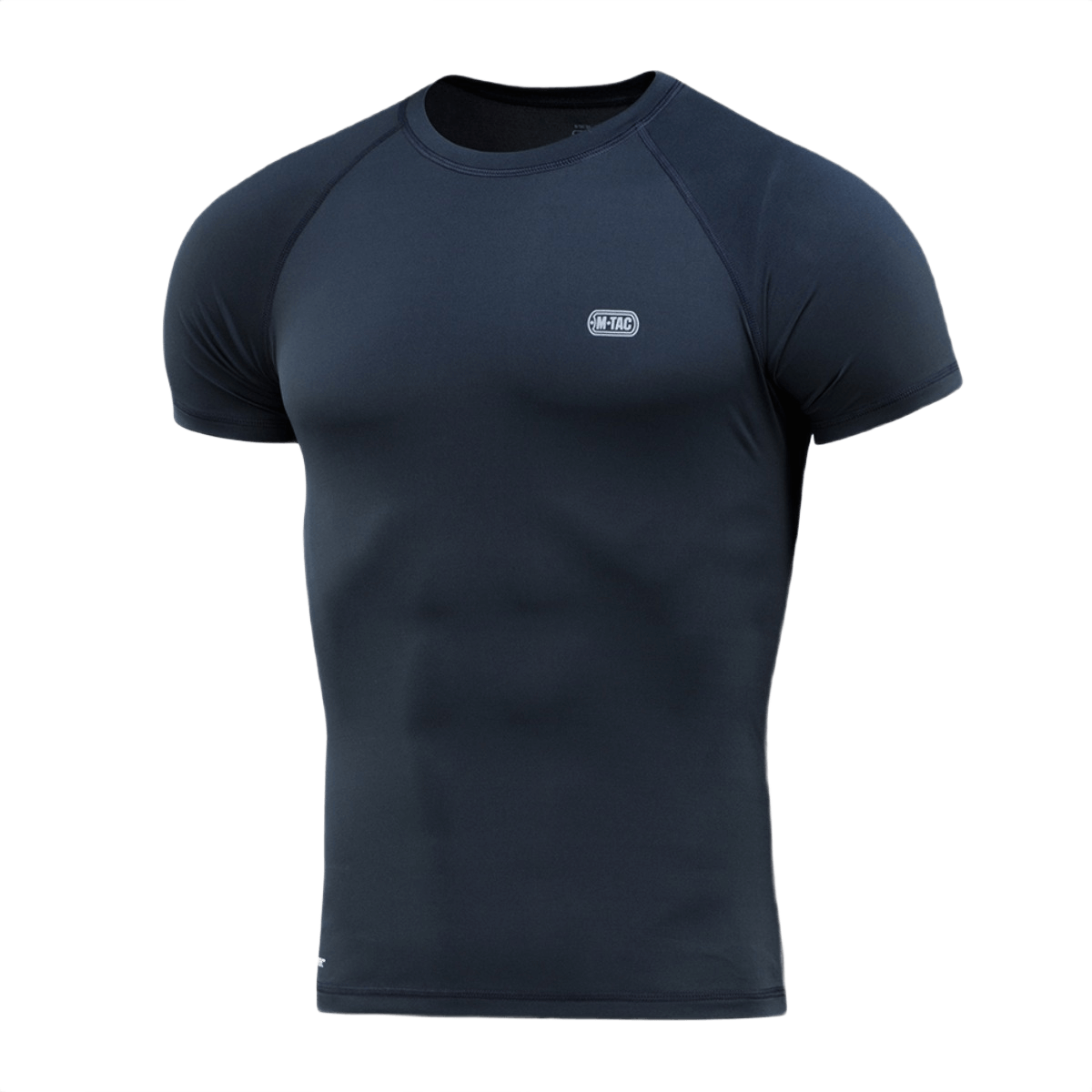 M-Tac T-paita Ultra Light Polartec Power Dry® -materiaalista, sopiva urheiluun ja arkeen, heijastavalla logolla ja litteillä saumoilla.