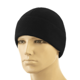 M-Tac Watch Cap Elite Fleece Beanie Hat mustana mallilla, täydellinen kylmään säähän ja taktiseen käyttöön. Kevyt, lämmin, suojaa tuulelta ja kylmältä