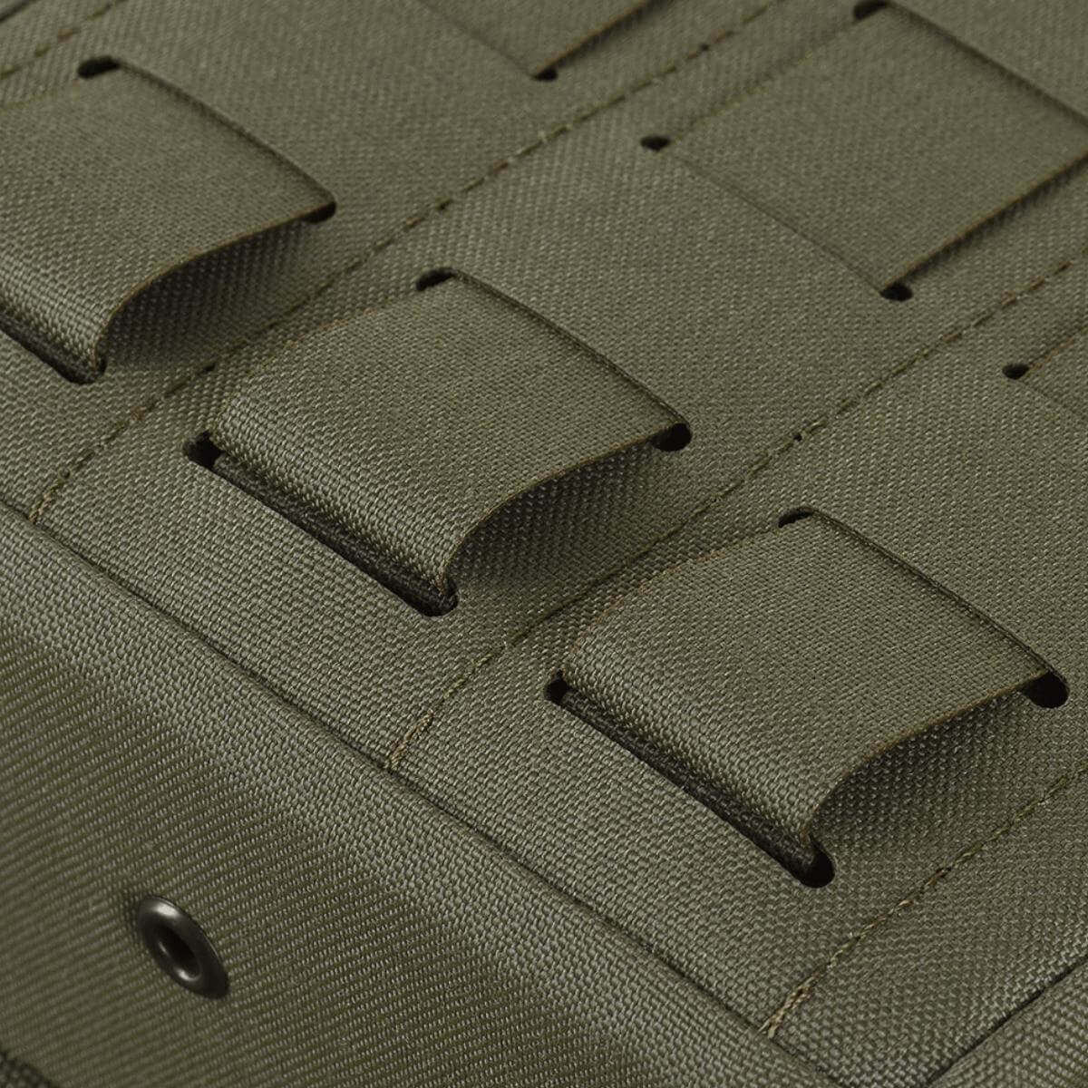 M-Tac Utility Taske Elite Small, kestävä nylon, modulaarinen MOLLE-järjestelmä ja vahvistettu ommel, galleria-asento 1.