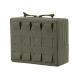 M-Tac Utility Taske Elite Medium, kestävä materiaali, MOLLE-järjestelmä ja kaksoisvetoketju turvalliseen säilytykseen, galleria-asento 1.