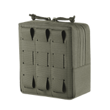 M-Tac Utility Taske Elite Small, kestävä nylon, MOLLE-silmukat ja kaksoisvetoketjut modulaariseen kiinnitykseen, galleria-asento 1.