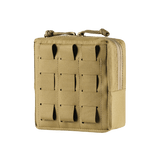 M-Tac Utility Taske Elite Small, kestävä materiaali, MOLLE-järjestelmä ja kaksoisvetoketju, galleria-asento 1.
