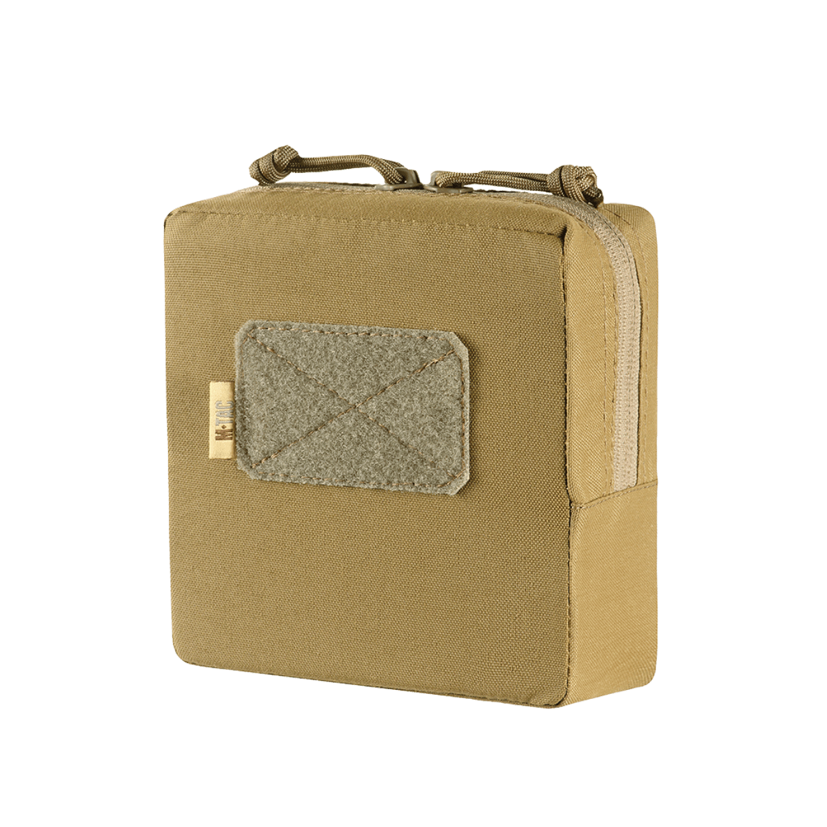 M-Tac Utility Taske Elite Small, robust materiaali, Velcro-alue ja kaksoissaumattu vetoketju, suunniteltu turvalliseen ja käytännölliseen säilytykseen, galleria-asento 1.