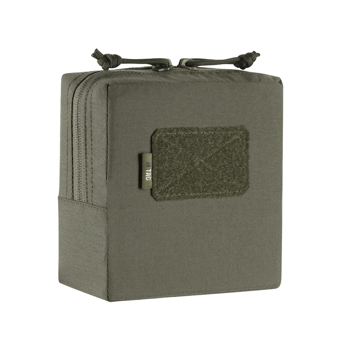 M-Tac Utility Taske Elite Small, kestävä nylon, Velcro-alue ja kaksoisvetoketju EDC-varusteiden säilytykseen, galleria-asento 1.