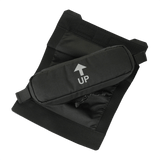 M-Tac Horizontal Medical Pouch ROLL Elite mustana Cordura 500D:llä, suunniteltu kiinnitettäväksi plate carrieriin mukavasti.
