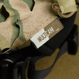 M‑Tac Vilha Hjelmcover Elite MULTICAM-camossa FAST-kypärällä, suojaa likaa ja kulumista vastaan, Cordura 500D ja Laser Cut-mesh.