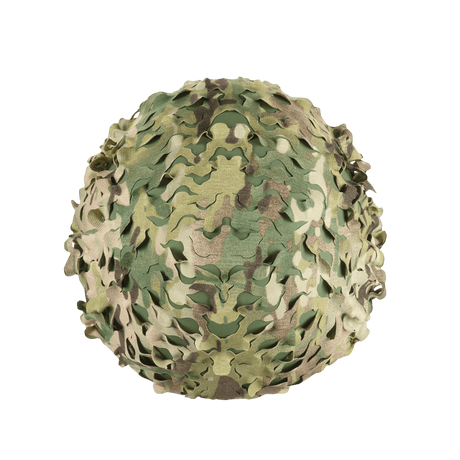 M‑Tac Vilha Hjelmcover Elite MULTICAM-camossa FAST-kypärille, suojaa ja tarjoaa säädettävän istuvuuden, Cordura 500D.