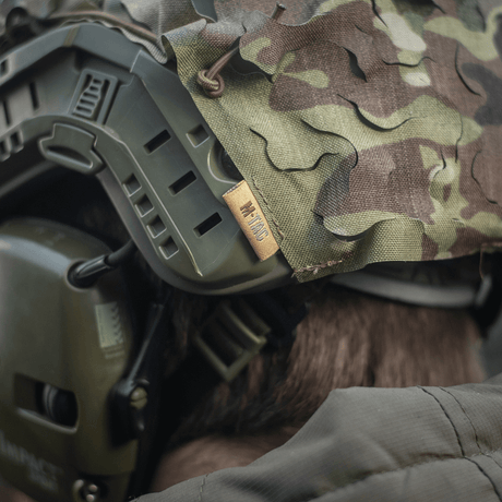 M‑Tac Vilha Hjelmcover FAST MULTICAM-kuvio FAST-kypärällä Cordura 500D:llä, Velcro-remmit ja elastinen säätö.