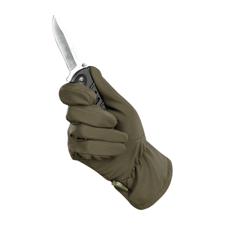 M-Tac Vinterhandsker Soft Shell pitelee veistä, tarjoaa sääsuojauksen ja mukavuutta.