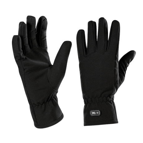 M-Tac Vinterhandsker Soft Shell musta, kevyt ja toiminnallinen muotoilu suojaa säältä, sopivat talvikäyttöön.