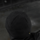M-Tac Watch Cap Elite Fleece Beanie Hat Slimtex mustana, kevyt ja lämmin pipo, ihanteellinen kylmään, sopii taktiseen käyttöön ja ulkoiluun