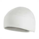 M-Tac Watch Cap Elite Fleece Beanie Hat valkoisena, kevyt ja lämmin pipo taktiseen käyttöön, ulkoiluun ja talveen, valmistettu fleecestä