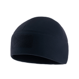 M-Tac Watch Cap Elite Fleece Beanie Hat Velcro, musta, kevyt ja lämmin pipo taktiseen käyttöön, täydellinen kylmiin olosuhteisiin, Velcro-paneeli.
