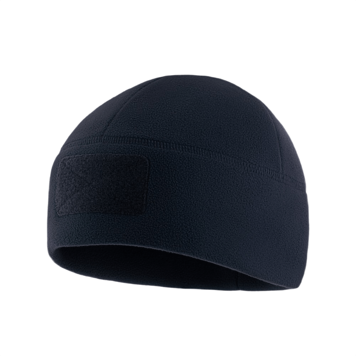 M-Tac Watch Cap Elite Fleece Beanie Hat Velcro, musta, kevyt ja lämmin pipo taktiseen käyttöön, täydellinen kylmiin olosuhteisiin, Velcro-paneeli.