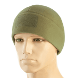 M-Tac Watch Cap Elite Fleece Beanie Hat Velcro, vihreä, valmistettu 100% polyesterifleecestä, Velcro-paneeli merkeille. Ihanteellinen kylmään säähän.