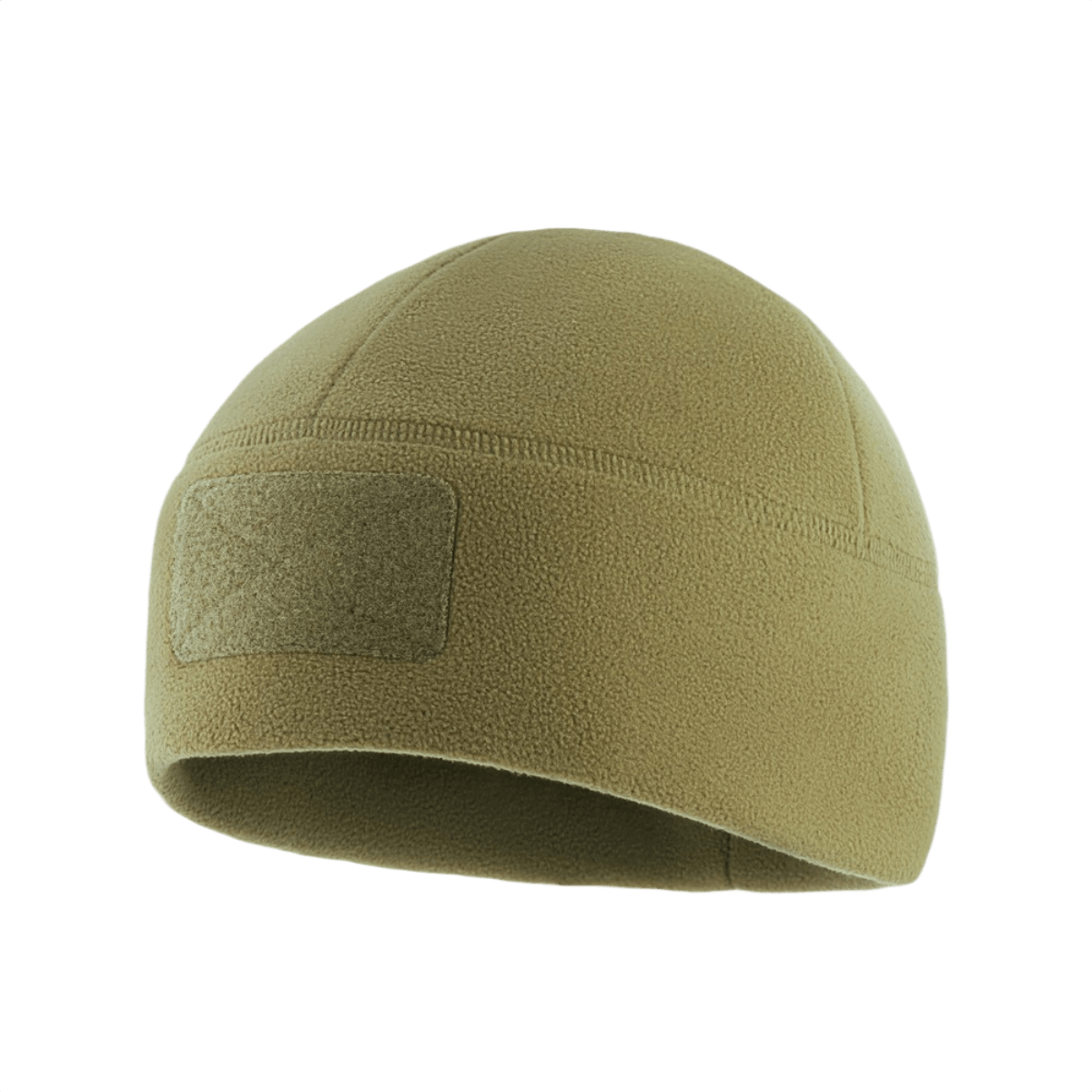 M-Tac Watch Cap Elite Fleece Beanie Hat Velcro, lämmin fleece ja Velcro-paneeli, täydellinen taktiseen käyttöön ja talviaktiviteetteihin.