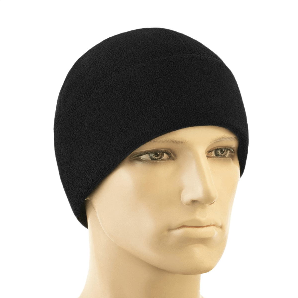 M-Tac Watch Cap Elite Fleece Beanie Hat, musta pipo mallilla, kevyt ja lämmin, sopii taktiseen käyttöön ja talviaktiviteetteihin