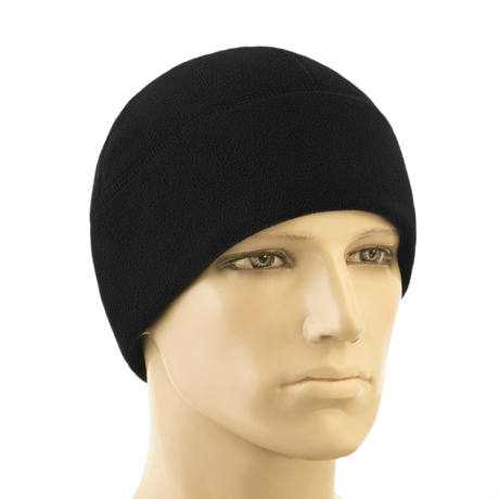 M-Tac Watch Cap Elite Fleece Beanie Hat, musta pipo mallilla, kevyt ja lämmin, sopii taktiseen käyttöön ja talviaktiviteetteihin