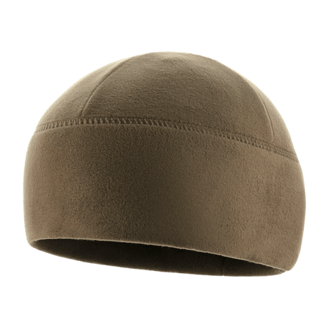 M-Tac Fleece Watch Cap Light Polartec Gen II ruskea, suunniteltu talvikäyttöön Polartec Micro Series -fleecellä lämmön ja mukavuuden vuoksi.