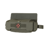 M-Tac Horizontal Medical Pouch ROLL Elite Cordura 500D:llä, tilaa säästävä ja kantomukavuus plate carrierilla.