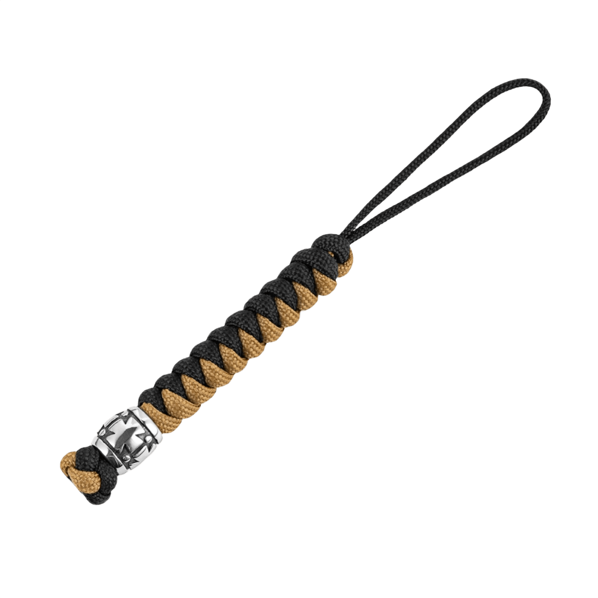 M-Tac Lanyard Viper Cossack Cross V.2 paracordista, Templar-risti -kuvio ja metallipala; toiminnallinen lisävaruste veitsille