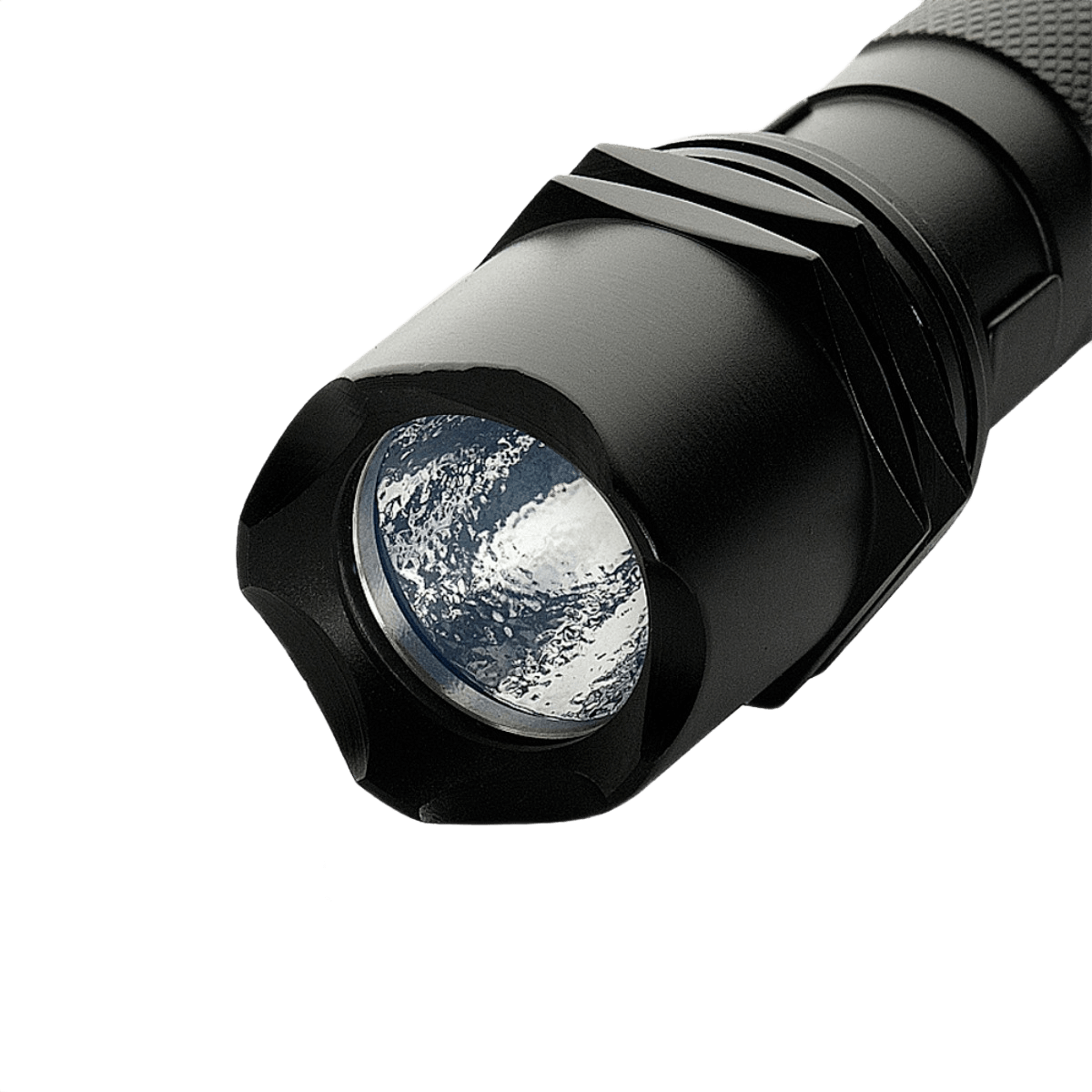 M-Tac taskulamppu M22-C, taktinen LED-taskulamppu alumiiniseoksesta, ulkokäyttöön, mitat 134x26x25,5mm (m22, 5mm)