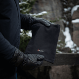 M-Tac Tube Scarf Polartec monitoiminen musta fleece-kauluri, täydellinen ulkoiluun kylminä vuodenaikoina.