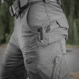 M-Tac Aggressor Gen. II Flex rip-stop-kangas ja taskut, täydelliset harjoitteluun ja ulkoiluun.