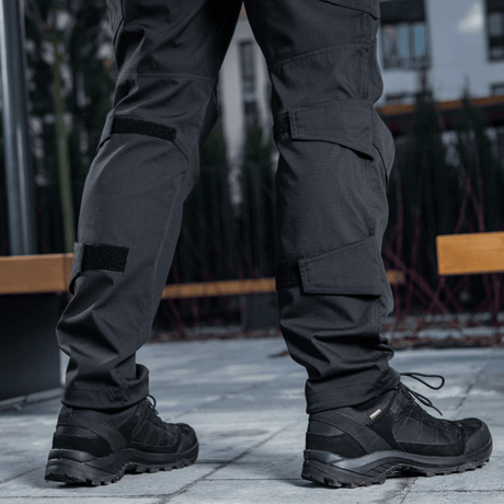 M-tac taktiset housut Conquistador Gen. I Flex ulkoiluun, valmistettu polycotton Rip-stop Flex -kankaasta, kestävä ja joustava