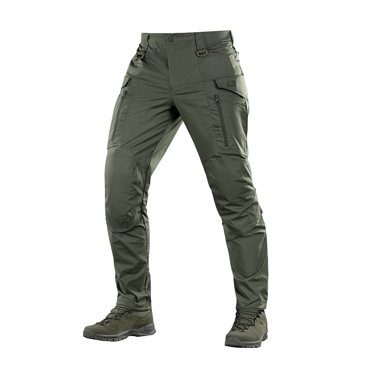 M-tac taktiset housut Conquistador Gen. I Flex kestävästä polycotton Rip-stop Flex -kankaasta ulkoaktiviteetteihin ja harjoitteluun.