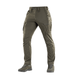 M-Tac-housut Aggressor Summer Flex Rip-Stop-nylonista taktiseen käyttöön ja mukavuuteen kuumassa.