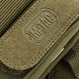 Lähikuva M-Tac Fingerløse Handsker Assault Tactical Mk.3 velcro-säädöllä ja vahvistetulla kämmenellä