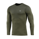 M-Tac Level I Polartec Thermal Shirt vihreänä, aluspaita suurella lämmönsäätelyllä ja nopeasti kuivuvalla Power Dry® -materiaalilla.