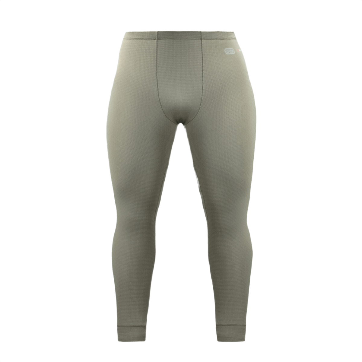 M-Tac Thermo -housut Polartec Winter Baselayer Vent harmaana, ihanteelliset talvikerrospukeutumiseen, nähtynä edestä tanskalaisessa outdoor-käytössä.