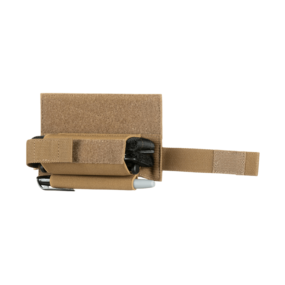 M-Tac Tourniquet Pouch Elastic Gen.5 valmistettu Cordura 500D:stä elastisella nauhalla ja Velcrolla, nopea pääsy CAT-tourniquetille.