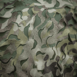 M‑Tac Vilha Hjelmcover Elite MULTICAM-camossa ja Laser Cut-muotoilulla FAST-kypärille, materiaalit: Cordura 500D ja mesh.