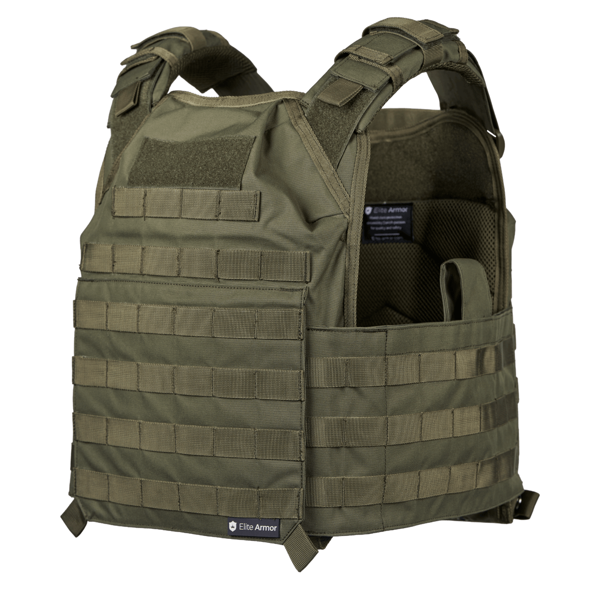 EA Plate Carrier vihreä — tuotekuva.